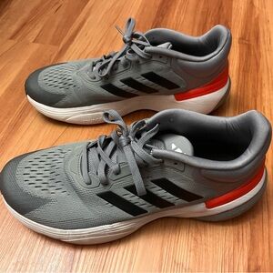 Adidas Response Super 3.0 'Grey Solar Red - Men’s Size 11